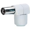 Legrand Side Standard Plug TV Coaxial Outlet Diameter 9.52 mm, White, LEG91020 view 1