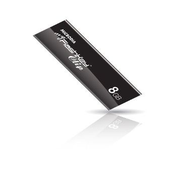 MICRODIA 34928 USB Flash Drive USB 2.0 Clip 8GB Black