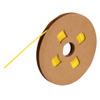 Brady PermaSleeve Polyolefin Wire Marking Sleeves, 0.125" Dia x 100' L, Yellow view 1