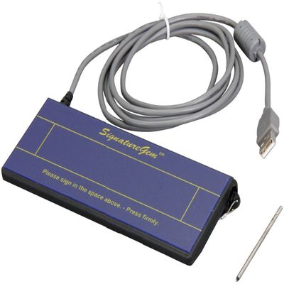 TOPAZ SignatureGem 1X5 (HID USB) Electronic Signature Pad with Software Model T-S261-HSB-R
