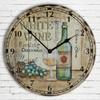 Wanduhr Wein view 1