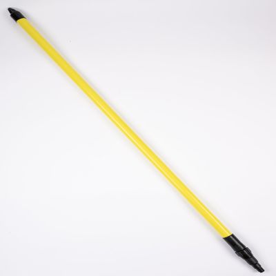 SPARTA 4102004 Spectrum Fiberglass Broom Handle, Mop Handle, Replacement Handle With Acme Threaded Tip For Commercial Cleaning, 4.5 To 8 Feet, Yellow