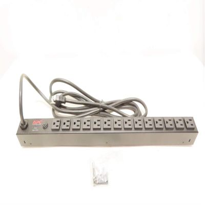 APC AP9567 Basic Rack 1.8kVA PDU - 14 x NEMA 5-15R - 1.8kVA - Zero U Rack-mountable