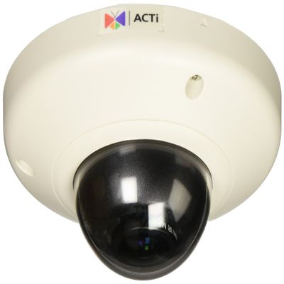 ACTi 5MP Indoor Mini Fisheye Dome with Basic WDR, Fixed Lens