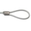 1.2M Laptop Security Cable for Noteguard Laptop Universal Notebook + 2 Keys Silver view 4