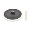 Superior Pads and Abrasives RSP35 7-Inch Hook and Loop Back-Up Pad with 5/8 Inch-11 UNC Female Mount Hole & Center Hole Alignment Guide Replaces OEM# #743052-5 view 1
