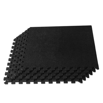 We Sell Mats 3/8 Inch Thick Interlocking Foam Carpet Tiles Durable Carpet Squares Anti Fatigue Support for Home Office or Classroom Use, 24 in x 24 in