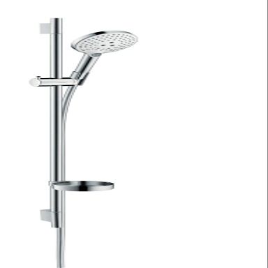 Hansgrohe Raindance Select S Shower Set 120 3jet with Shower Rail 90 cm and soap Dish