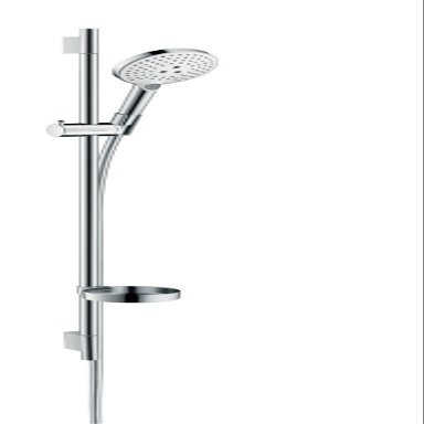 Hansgrohe Raindance Select S Shower Set 120 3jet with Shower Rail 90 cm and soap Dish