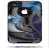 Plastic - Decal Style Vinyl Skin fits Otterbox Commuter iPhone4/4s Case - (CASE NOT INCLUDED) view 1