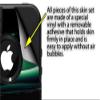 Silently - Decal Style Vinyl Skin fits Otterbox Commuter iPhone4/4s Case - (CASE NOT INCLUDED) view 2