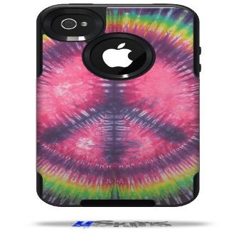 Tie Dye Peace Sign 103 - Decal Style Vinyl Skin fits Otterbox Commuter iPhone4/4s Case - (CASE NOT INCLUDED)