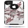Sketch - Decal Style Vinyl Skin fits Otterbox Commuter iPhone4/4s Case - (CASE NOT INCLUDED) view 1