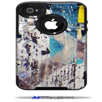 Urban Graffiti - Decal Style Vinyl Skin fits Otterbox Commuter iPhone4/4s Case - (CASE NOT INCLUDED)