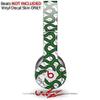 WraptorSkinz Skin Decal Wrap Compatible with Beats Solo HD Locknodes 01 Green (Headphones NOT Included) view 2