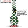 WraptorSkinz Skin Decal Wrap Compatible with Beats Solo HD Locknodes 01 Green (Headphones NOT Included) view 4