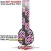 WraptorSkinz Skin Decal Wrap Compatible with Beats Solo HD Locknodes 02 Hot Pink (Fuchsia) (Headphones NOT Included) view 3