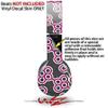 WraptorSkinz Skin Decal Wrap Compatible with Beats Solo HD Locknodes 02 Hot Pink (Fuchsia) (Headphones NOT Included) view 4