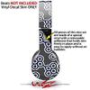 WraptorSkinz Skin Decal Wrap Compatible with Beats Solo HD Locknodes 02 Navy Blue (Headphones NOT Included) view 4