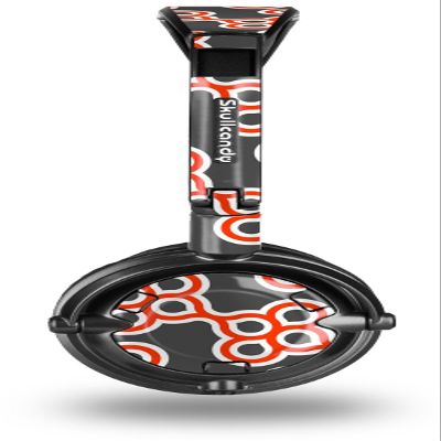 Locknodes 02 Red Decal Style Skin fits Skullcandy Lowrider Headphones (HEADPHONES SOLD SEPARATELY)