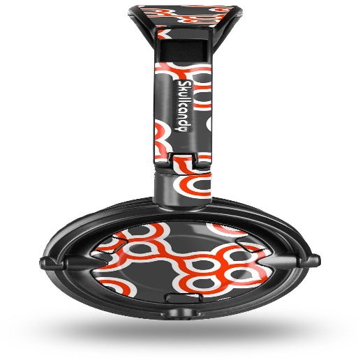 Locknodes 02 Red Decal Style Skin fits Skullcandy Lowrider Headphones (HEADPHONES SOLD SEPARATELY)