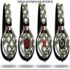 Locknodes 01 Sage Green Decal Style Skin Compatible with Beats Mixr (Headphones NOT Included) view 2