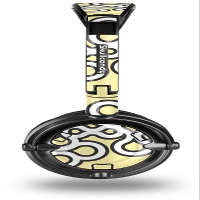 Locknodes 03 Yellow Sunshine Decal Style Skin fits Skullcandy Lowrider Headphones (HEADPHONES SOLD SEPARATELY)