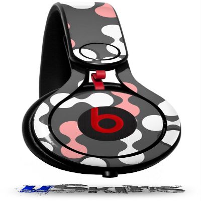 Locknodes 04 Pink Decal Style Skin Compatible with Beats Mixr (Headphones NOT Included)