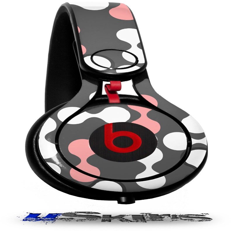 Locknodes 04 Pink Decal Style Skin Compatible with Beats Mixr (Headphones NOT Included)