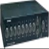 Bogen V100 Power Vector Modular Amplifier, 100W, Commercial Audio, 8 Module Bays, Priority Level Control, Motorized Volume Control, LED Output Meter, Grounded Unswitched AC Outlet view 1