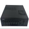 Bogen V100 Power Vector Modular Amplifier, 100W, Commercial Audio, 8 Module Bays, Priority Level Control, Motorized Volume Control, LED Output Meter, Grounded Unswitched AC Outlet view 2
