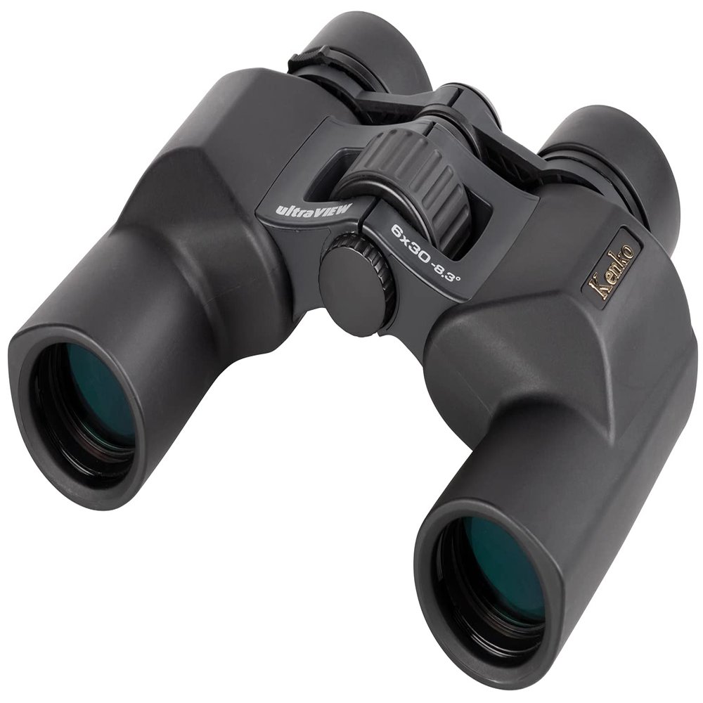 Kenko Binoculars UltraVIEW 6x30WP Polo Prism 6X 30 Caliber Waterproof 020395 Black