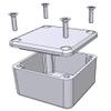 Enclosures, Boxes, & Cases 7.88 x 4.73 x 3.17" UNPAINTED view 1