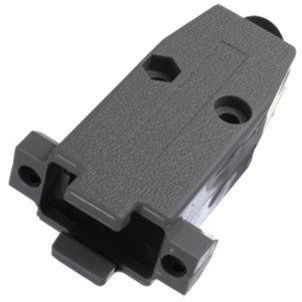 D-Sub Backshells HOOD PLASTIC 9 POS. STNDRD W/RUBBER GROM