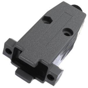 D-Sub Backshells HOOD PLASTIC 9 POS. STNDRD W/RUBBER GROM