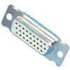 D-Sub High Density Connectors 26 POS. SOLDER FEM. HI-DENS. GOLD PLTD. (1 piece) view 1