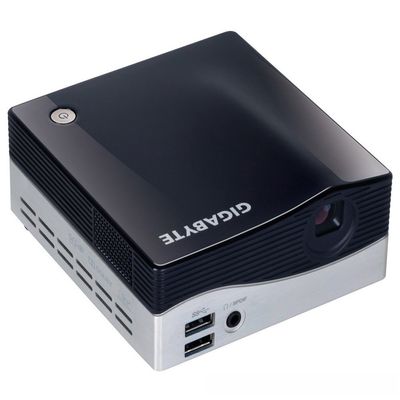 Gigabyte BRIX Ultra Compact PC Barebone Intel i3-4010U 1.7GHz with Integrated Projector (GB-BXPi3-4010)