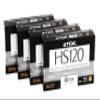 8mm Metal Particle Cassette Tape TDK HS120 120 Minute Blank Camcorder 4 Pack Hi8 and Digital 8 Compatible view 1