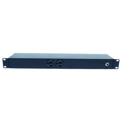 MINUTEMAN, OES SERIES: 120VAC, 12-AMP CAPACITY, GENERIC, SURGE-PROTECTED POWER DISTRIBUTION UNIT (PDU) W/O MINUTEMAN LABEL, (2) FRONT/(8) BACK NEMA 5-15/20R OULETS, 1U/0U HORIZONTAL OR VERTICAL MOUNT