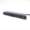 MINUTEMAN, OES SERIES: 120VAC, 12-AMP CAPACITY, GENERIC, SURGE-PROTECTED POWER DISTRIBUTION UNIT (PDU) W/O MINUTEMAN LABEL, (2) FRONT/(8) BACK NEMA 5-15/20R OULETS, 1U/0U HORIZONTAL OR VERTICAL MOUNT view 2