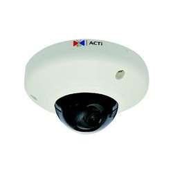 ACTI E91 / 1MP Indoor Mini Dome with Basic WDR, Fixed lens, f2.93mm/F2.0, H.264, 720p/30fps, DNR, MicroSDHC, PoE, IK08