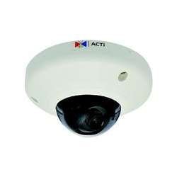 ACTI E91 / 1MP Indoor Mini Dome with Basic WDR, Fixed lens, f2.93mm/F2.0, H.264, 720p/30fps, DNR, MicroSDHC, PoE, IK08