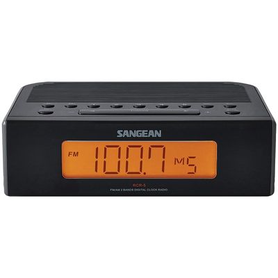 Sangean RCR-5BK AM/FM Digital Tuning Clock Radio