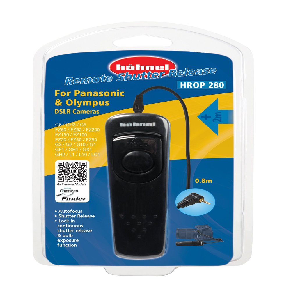 Hahnel HROP 280 Remote Shutter Cable Release for Olympus and Panasonic Camera