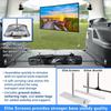 Elite Screens Yard Master Lite, 125-inch Outdoor Projector Screen 16:9 Double Sided Wrinkle-Free Foldable Portable Indoor Movie Projection Screen, | US Based Company 2-Year Warranty,OMS125HLITE view 3