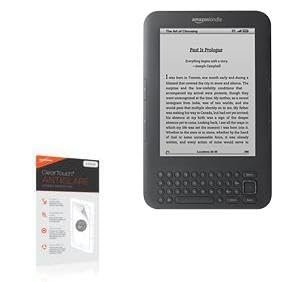 BoxWave Screen Protector Compatible With Kindle Keyboard 3G (2010) - ClearTouch Anti-Glare (2-Pack), Anti-Fingerprint Matte Film Skin