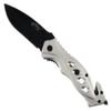 Frost Cutlery F18282S Linerlock Assisted Opening Silver view 1