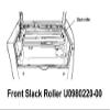 Gowe Katana 5040/5055 imagesetter front slack roler (U0980220-00) view 2