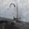 hansgrohe Focus Chrome Bar Kitchen Faucet, Bar Sink Faucet Single Hole, Faucet for Kitchen Sink, Chrome 04507001 view 3