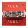 Wheelock Sig./Cooper Wheelock STR, WALL, WP, 24V, 75CD, AGENT, RED - A3W_WH-129017 view 1